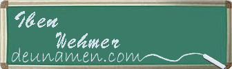 Iben Wehmer Visitenkarte